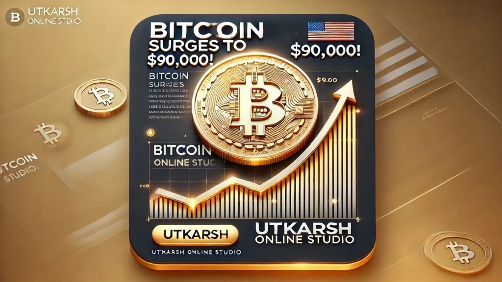 Bitcoin Surges to $90000