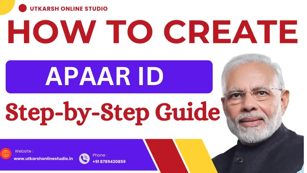 How to Create Your APAAR ID Card
