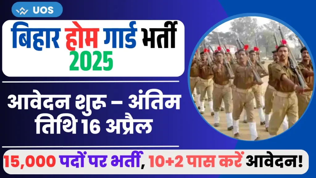 Bihar Home Guard Vacancy 2025